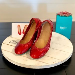 red diamond tieks size 7
